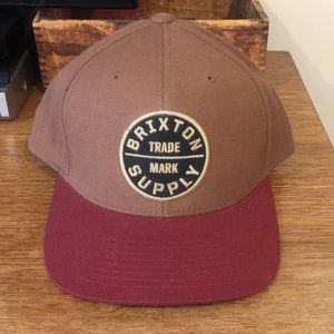 Brixton Brown and Dark Red Hat